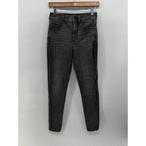 Express Women’s Size 2R Black High Rise Skinny Stretch Denim Jeans